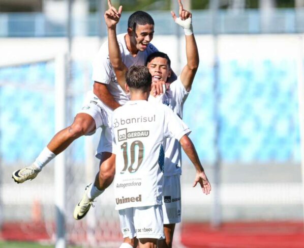 Gremio mantem 100 de aproveitamento no Brasileiro Sub 20