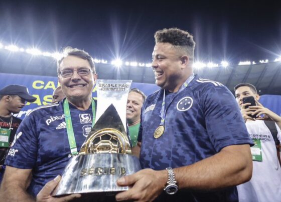 Ronaldo fecha a venda da SAF do Cruzeiro a dono do Supermercados BH