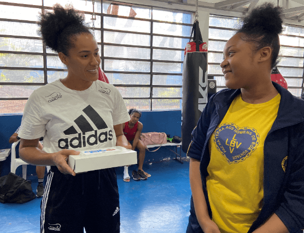 Crianças LBV Seleção Brasileira de Boxe