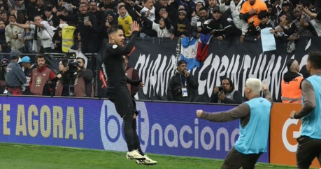 Romero voltou a marcar pelo Corinthians