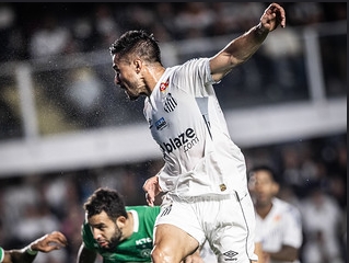 William decretou a vitória do Santos na Vila Belmiro