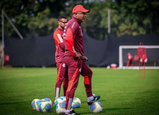 Roger Machado, técnico do Internacional