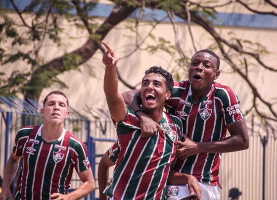 Fluminense bate o Flamengo no Brasileirao sub 17