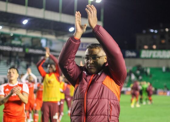 Roger Machado, técnico do Internacional